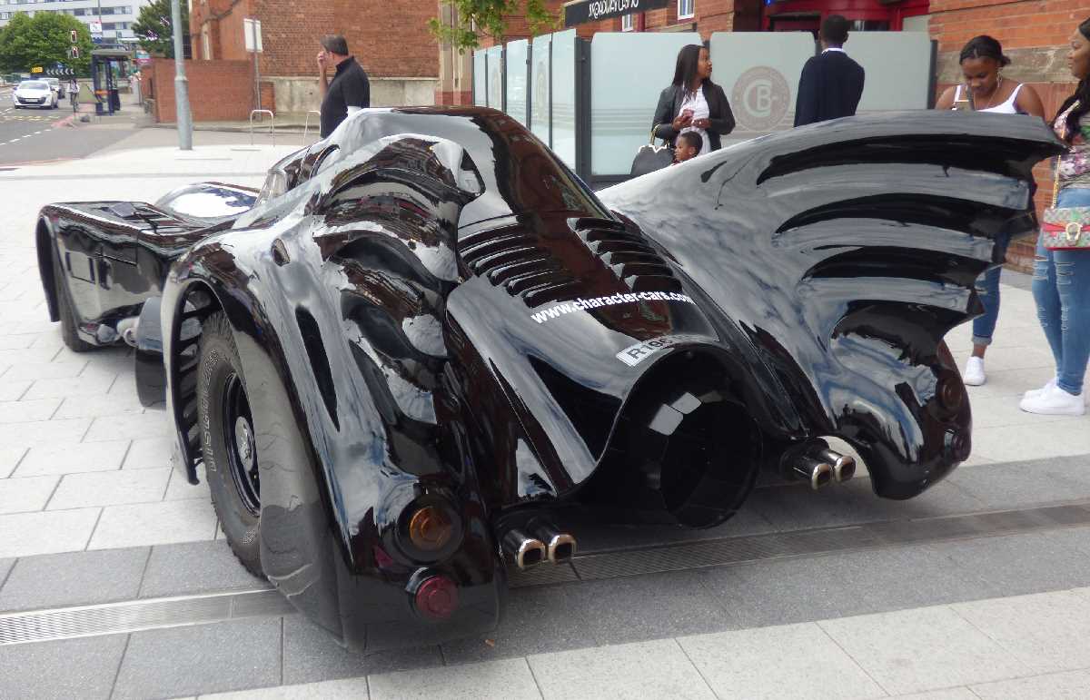 Batmobile from Batman (1989) at Broadway Plaza